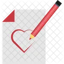 Love Greetings Love Message Valentine Card Icon