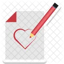 Love Greetings Love Message Valentine Card Icon