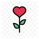 Heart Growth Love Icon
