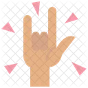 Graphic Hand Sign Icon