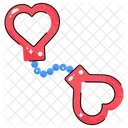 Love Erotic Handcuffs Icon