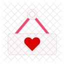 Love Hanging Two Lover Romance Icon