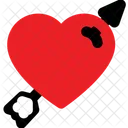 Love Heart Unlock Love Birds Symbol