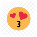 Love Heart Emoji Emoticons Icon