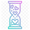 Love Hourglass Romance Icon