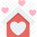 Love House Home House Icon