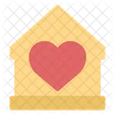 Love House Cozy Warm Icon