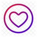 Love Heart Like Icon