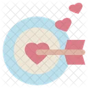 Love Heart Target Icon