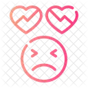 Love Heart Broken Icon