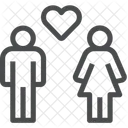 Relationship Man Love Woman Male Love Female Icon