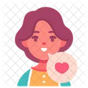 Positive Care Kid Icon