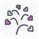 Love Blossom Valentines Icon