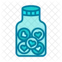 Love Saving Jar Icon