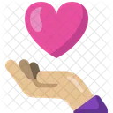 Love Hand Heart Icon