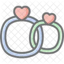 Love Marriage Anniversary Icon