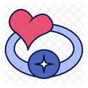 Love Ring Marriage Icon
