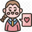 Love Woman Romantic Icon