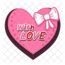 Love Heart Chocolate Icon