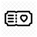 Love Voucher Coupon Icon