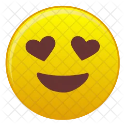 Love in eye Emoji Icon