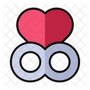 Love Infinity Love Valentine Icon