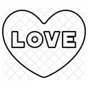 Love Inside Heart Love Valentine Icon