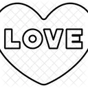 Love Inside Heart Love Valentine Icon