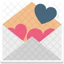 Correspondence Heart Sign Love Inspiration Icon