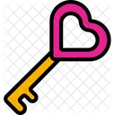 Love Key Lock February Icon