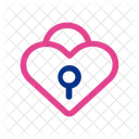 Love Key Love Valentine Icon