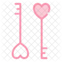 Key Love Romance Icon