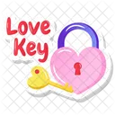 Love Key Icon