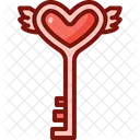 Key Love Door Key Icon