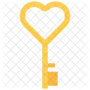 Love Key Heart Key Heart Icon