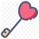 Key Love Engagement Icon