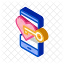 Love Key  Icon