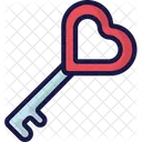 Love Key Lock February Icon