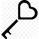 Love Key Lock February Icon