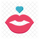 Love Kiss Lips Heart Icon