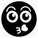Love Kiss Emoji Love Kiss Expression Emotag Icon