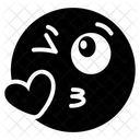 Love Kiss Emoji Love Kiss Expression Emotag Icon