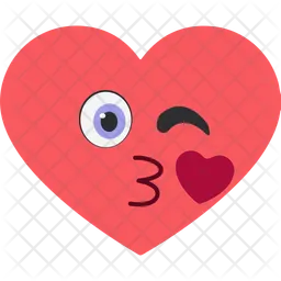 Love kiss Emoji Icon