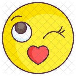 Love Kiss Emoticon Emoji Icon
