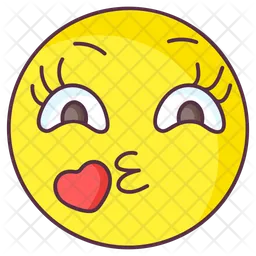 Love Kiss Emoticon Emoji Icon