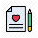 Love File Document Icon