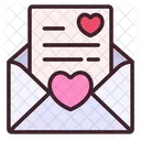 Love Latter Letter Romantic Icon