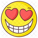 Love Laughter Emoji Love Expression Love Laughter Emotag Icon