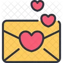 Love Letter Envelope Message Icon