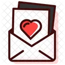 Letter Envelope Heart Icon